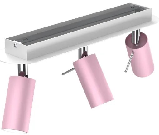 Spot PRESTON 3xGU10/40W/230V roz