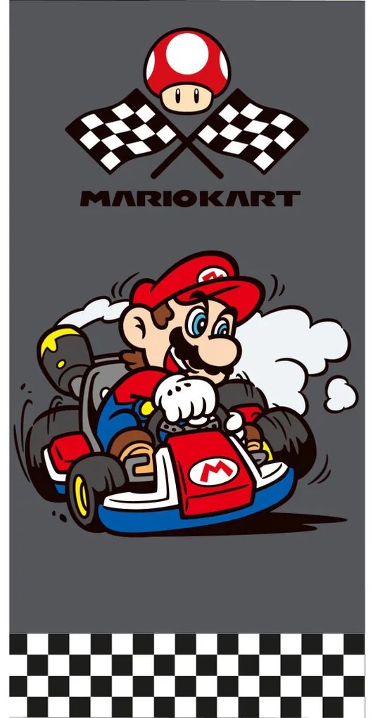 Super Mario Kart prosop de baie, prosop de plajă 70x140cm