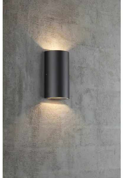 Aplică LED de exterior Nordlux ROLD LED/10,5W/230V IP54 negru