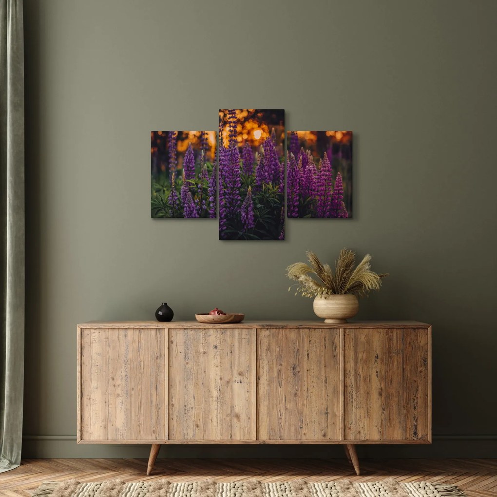 Tablou - Flori de lupin (90x60 cm)