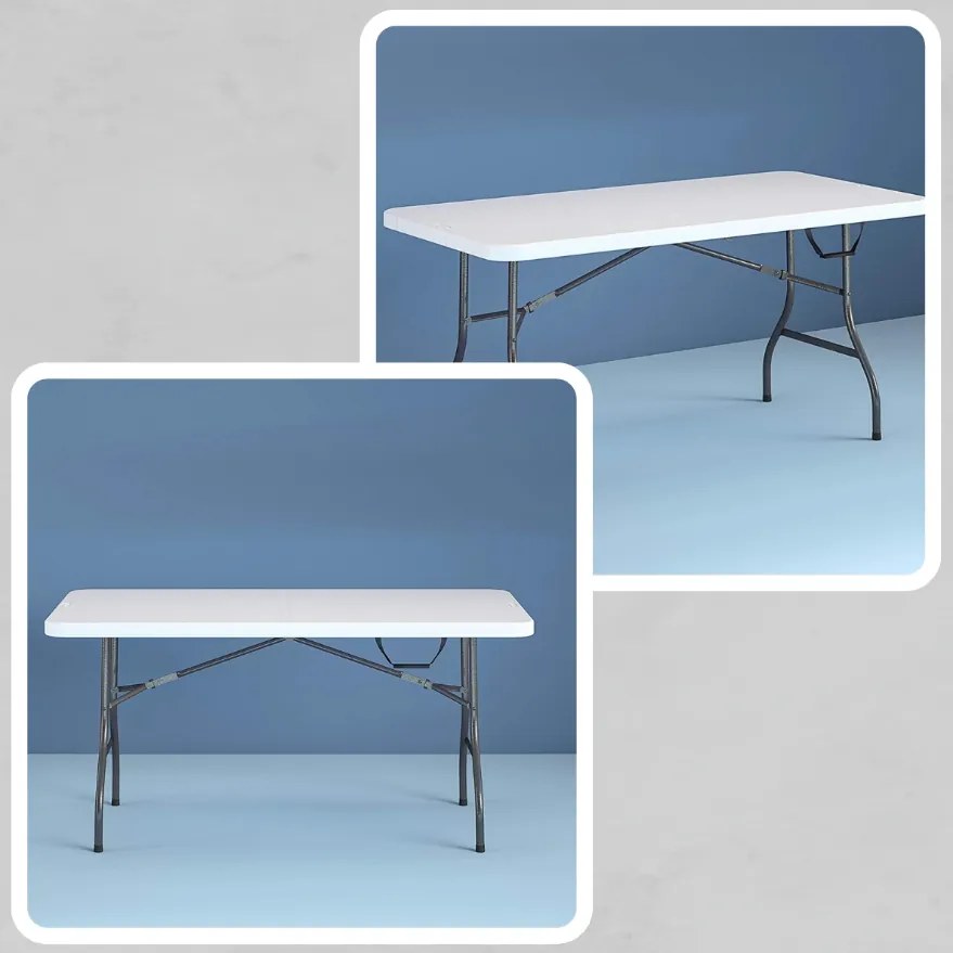 Masă pliabilă de catering pentru grădină Lățime: 60 cm | Lungime: 120 cm