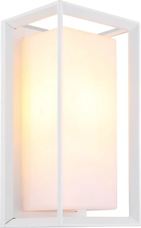 Aplica de perete exterior IP44 LOGANA alba