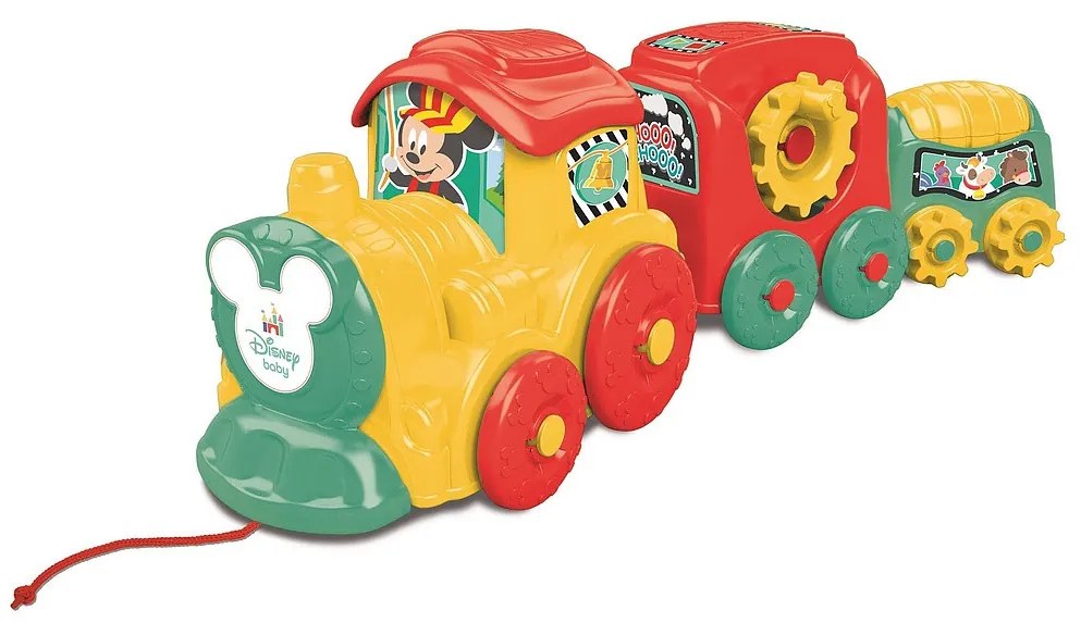 Disney Mickey Choo Choo tren de dezvoltare a abilităților Clementoni