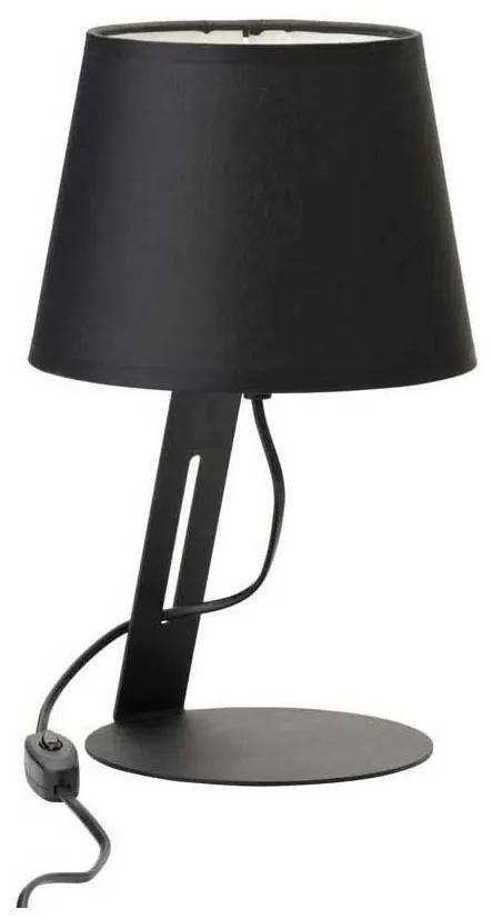 Lampă de masă GRACIA 1xE27/60W/230V neagră