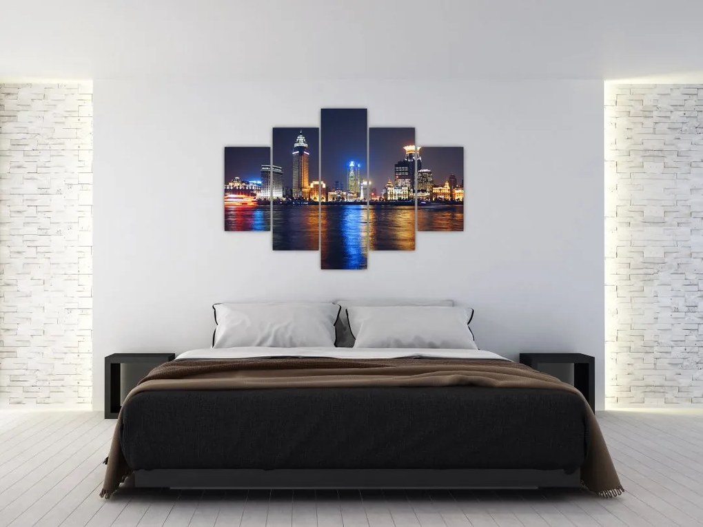 Tablou - Reflectările nopții (150x105 cm)