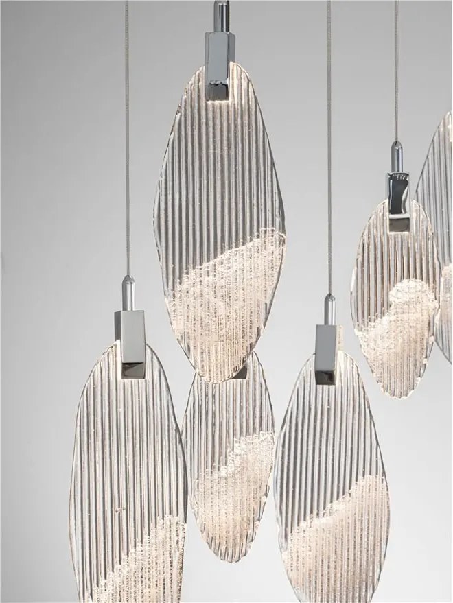 Lustra LED suspendata design decorativ SERIQ L-120cm