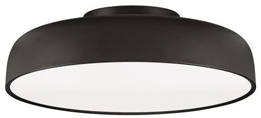Plafoniera LED stil modern 2700K NOELIA negru 50cm