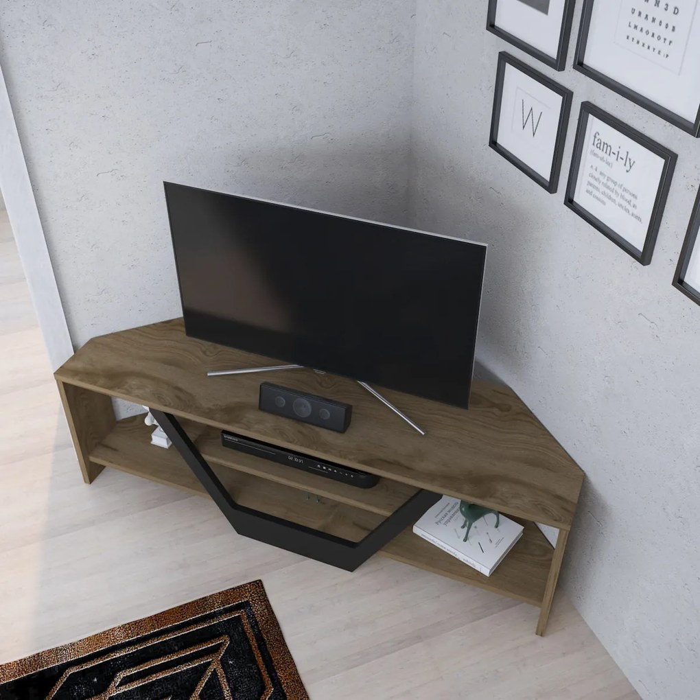 Masă TV Sares Oud Oak