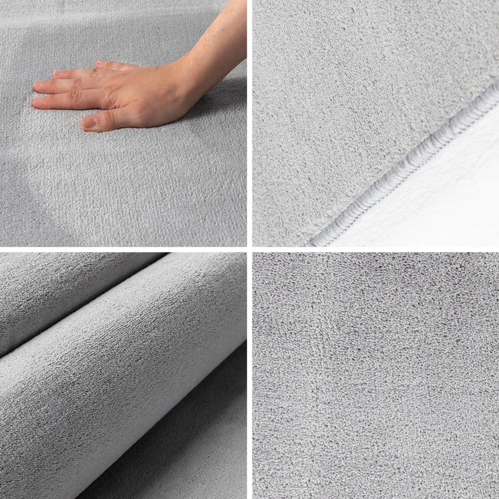Covor tip traversă gri deschis lavabil 80x250 cm Sky – Ayyildiz Carpets