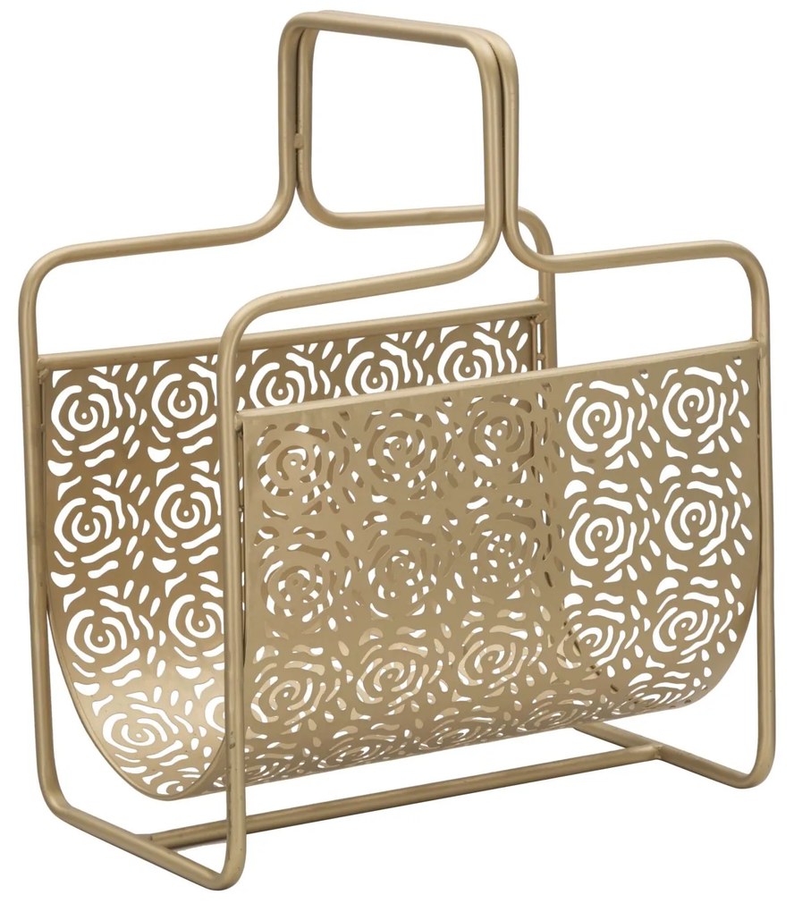 Mauro Ferretti SUPORT ZIARE GLAM ROSE CM 37X22X44,5