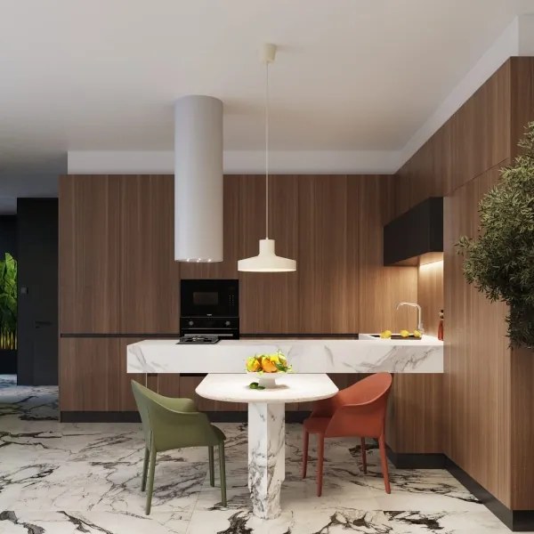 Lustră pe cablu Sollux SL.1704 BILO 1xE27/15W/230V d. 35 cm crem