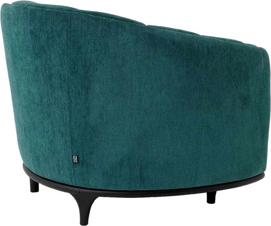 Fotoliu modern design LUX Agostino, Pavililon sea green