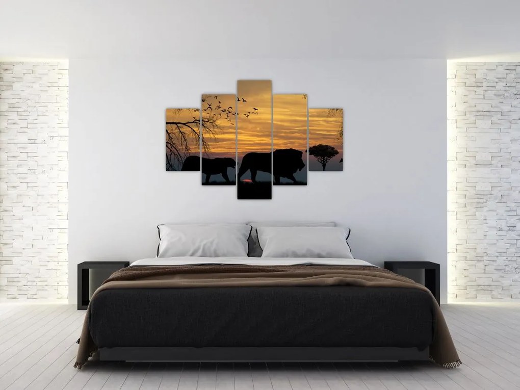 Tablou cu Safari (150x105 cm)