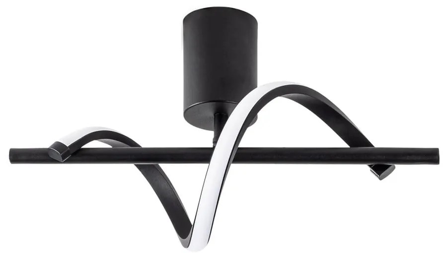 Plafonieră neagră LED 7x41 cm Likma – Opviq lights