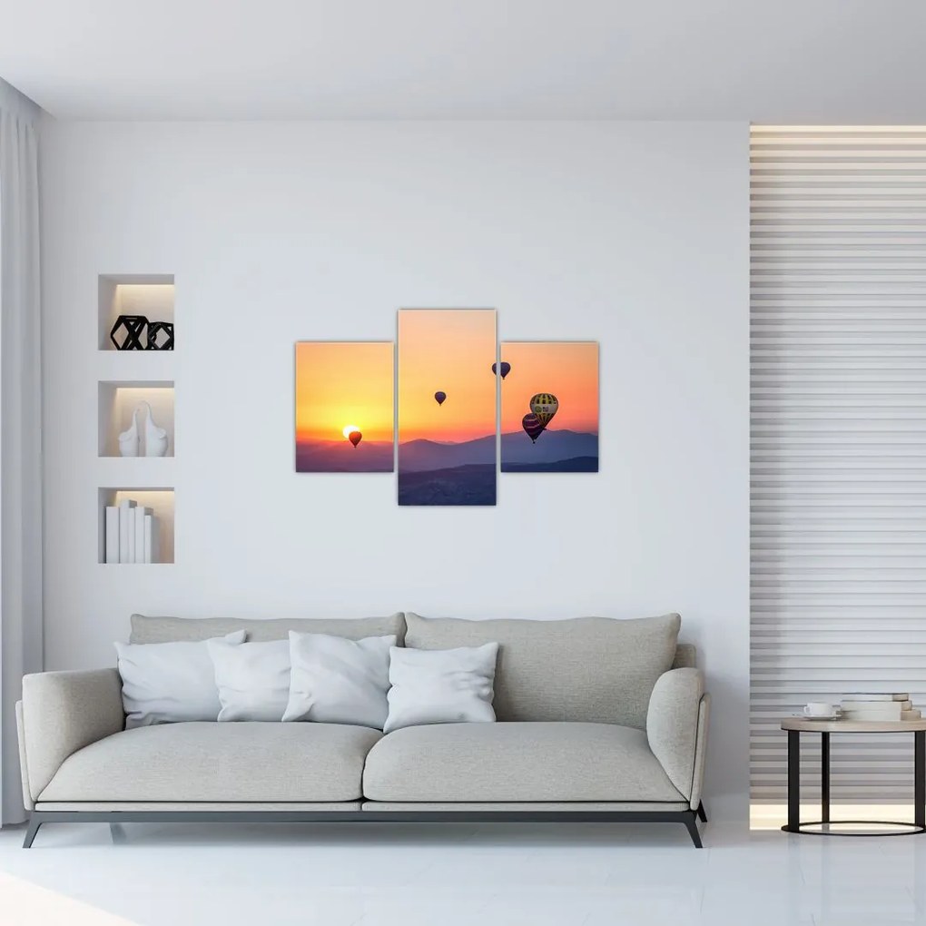 Tablou cu baloane de aer cald (90x60 cm)