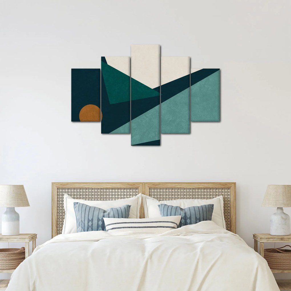 Tablou - Abstract cubic (150x105 cm)