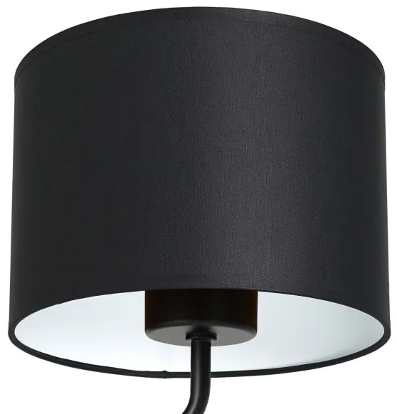 Lampă de perete ARDEN 1xE27/60W/230V negru/alb