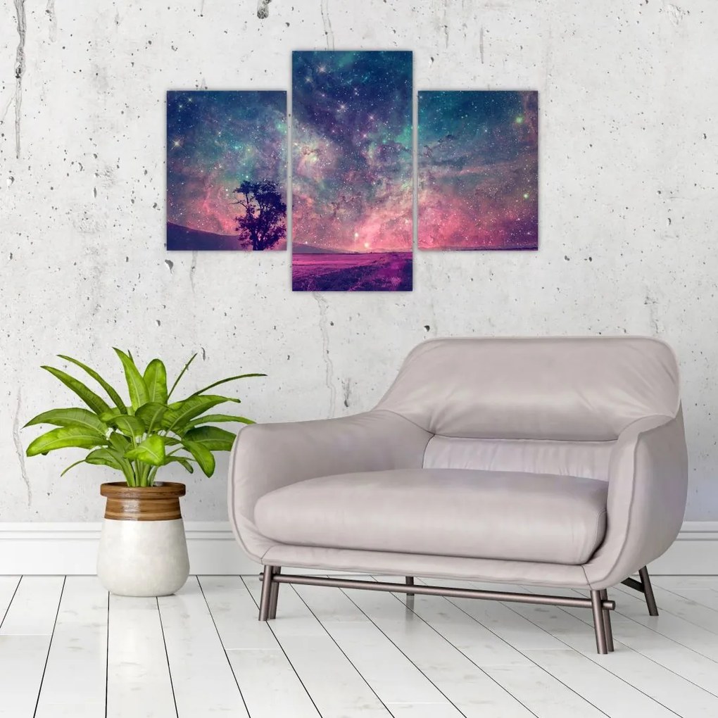 Tablou - Cer de noapte din alta dimensie (90x60 cm)