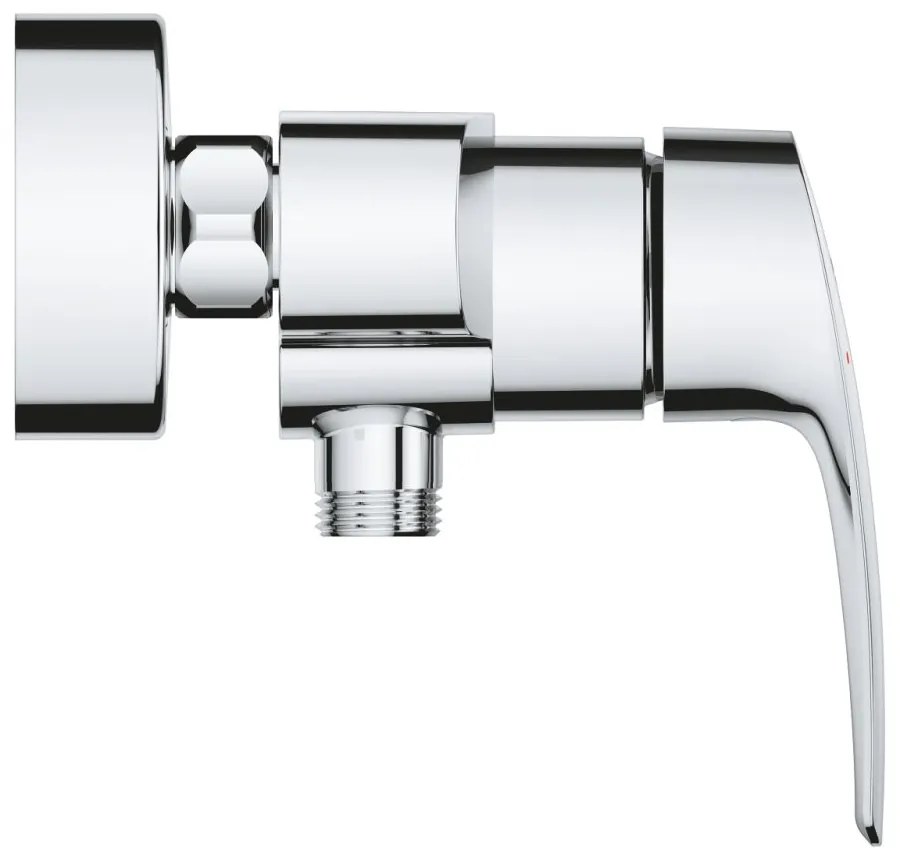 Baterie dus culoare crom Grohe Eurosmart New