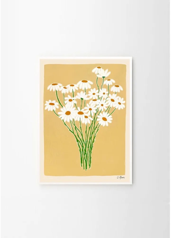 Poster 30x40 cm Daisies – Carla Llanos – The Poster Club