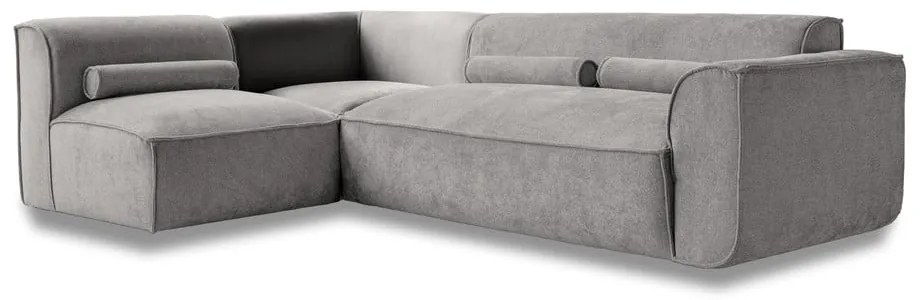 Colțar gri deschis (cu colț pe partea stângă ) Flex Felix – Miuform