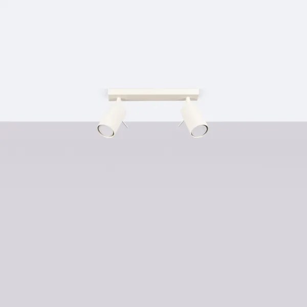 Spot Sollux SL.1495 RING 2xGU10/10W/230V crem