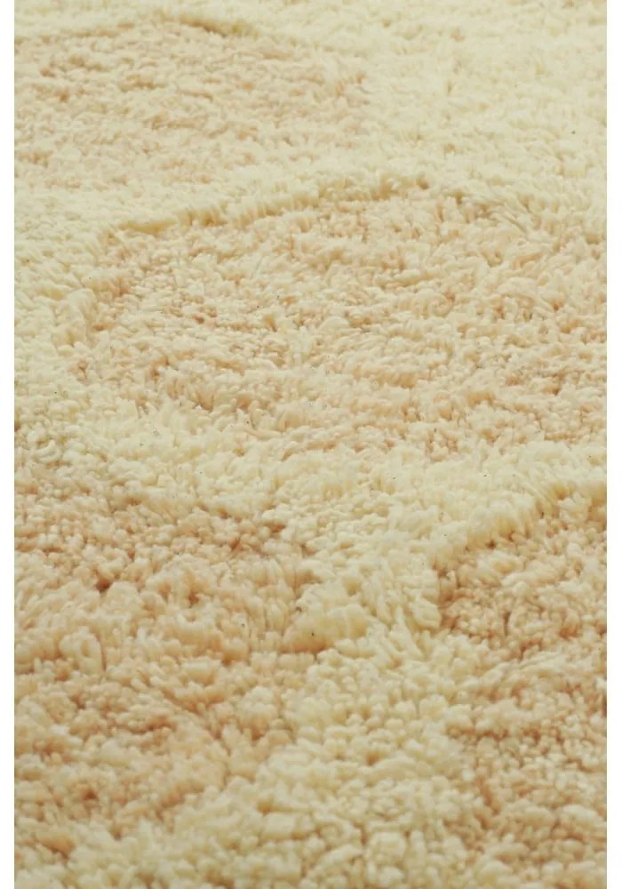 Covor galben ocru lavabil/țesut manual din bumbac 140x200 cm Sweet Honey – Lorena Canals