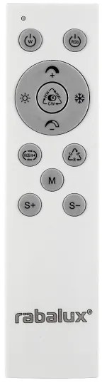 Rabalux 71402 - Plafonieră LED cu dimmer STAVROS LED/40W/230V 3000-6500K + telecomandă