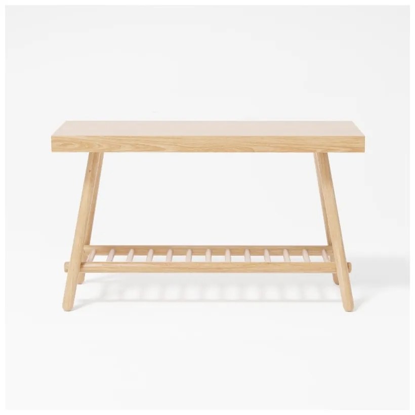 Suport de pantofi din lemn de stejar Wireworks Bench 75