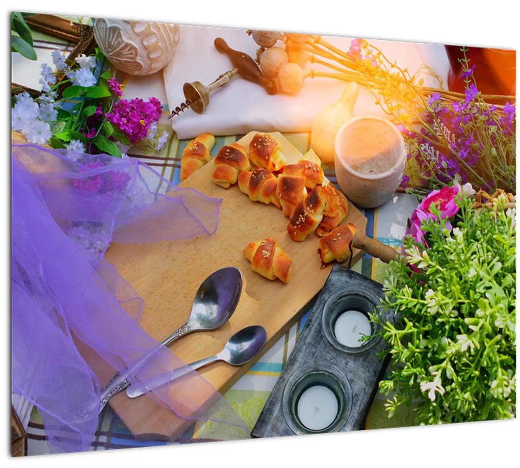 Tablou - picnic de vară (70x50 cm)