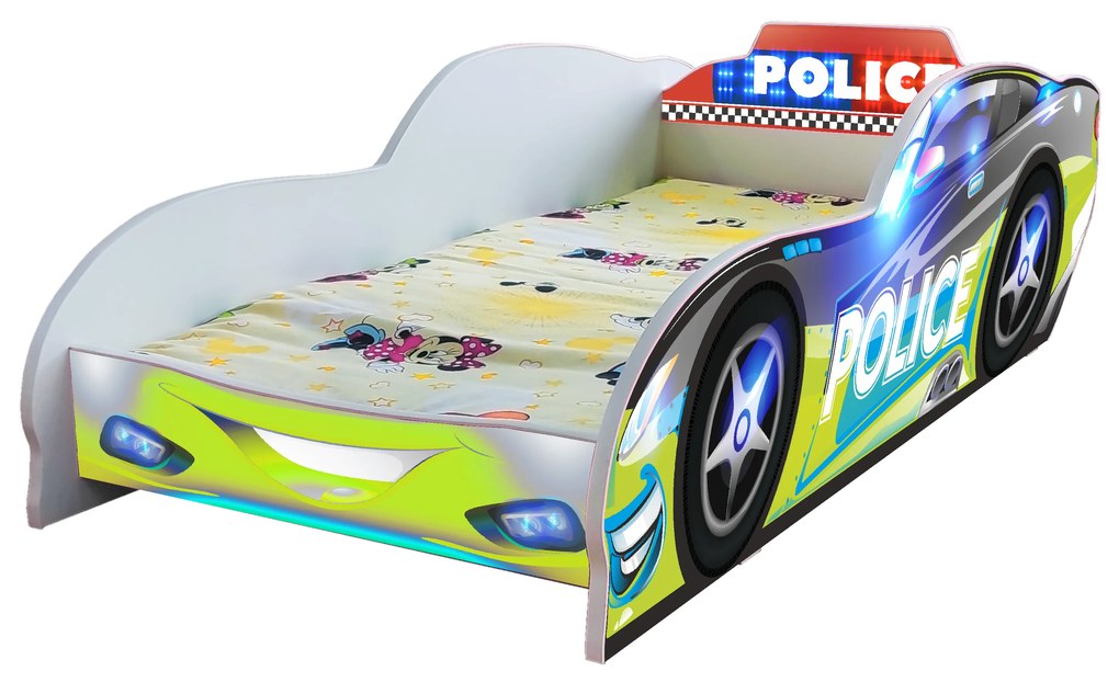 Pat mașina Police