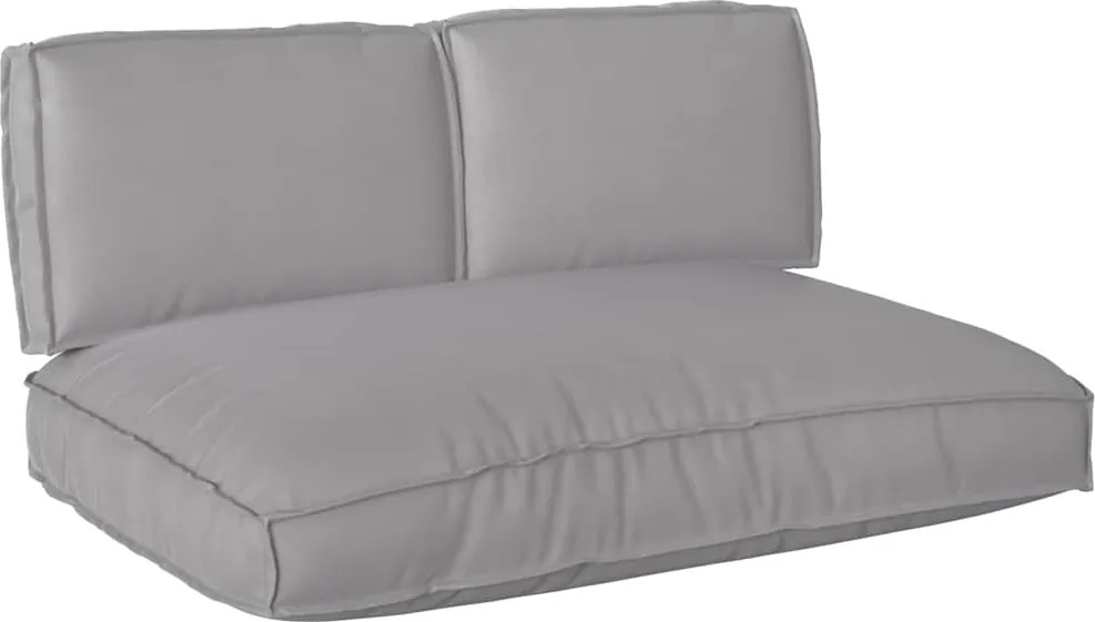 vidaXL Set de perne 3 pcs Gri Material Oxford