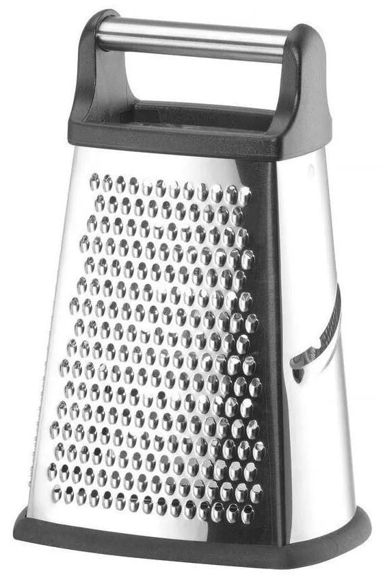 Razatoare din otel inoxidabil cu 4 parti de 10 inchi, cu container