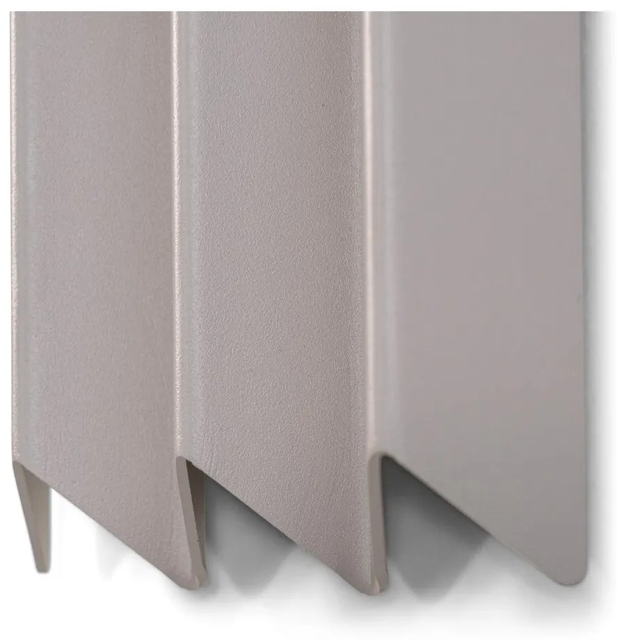 Cuier de perete taupe cu raft din metal 13 cm Sensu – Spinder Design