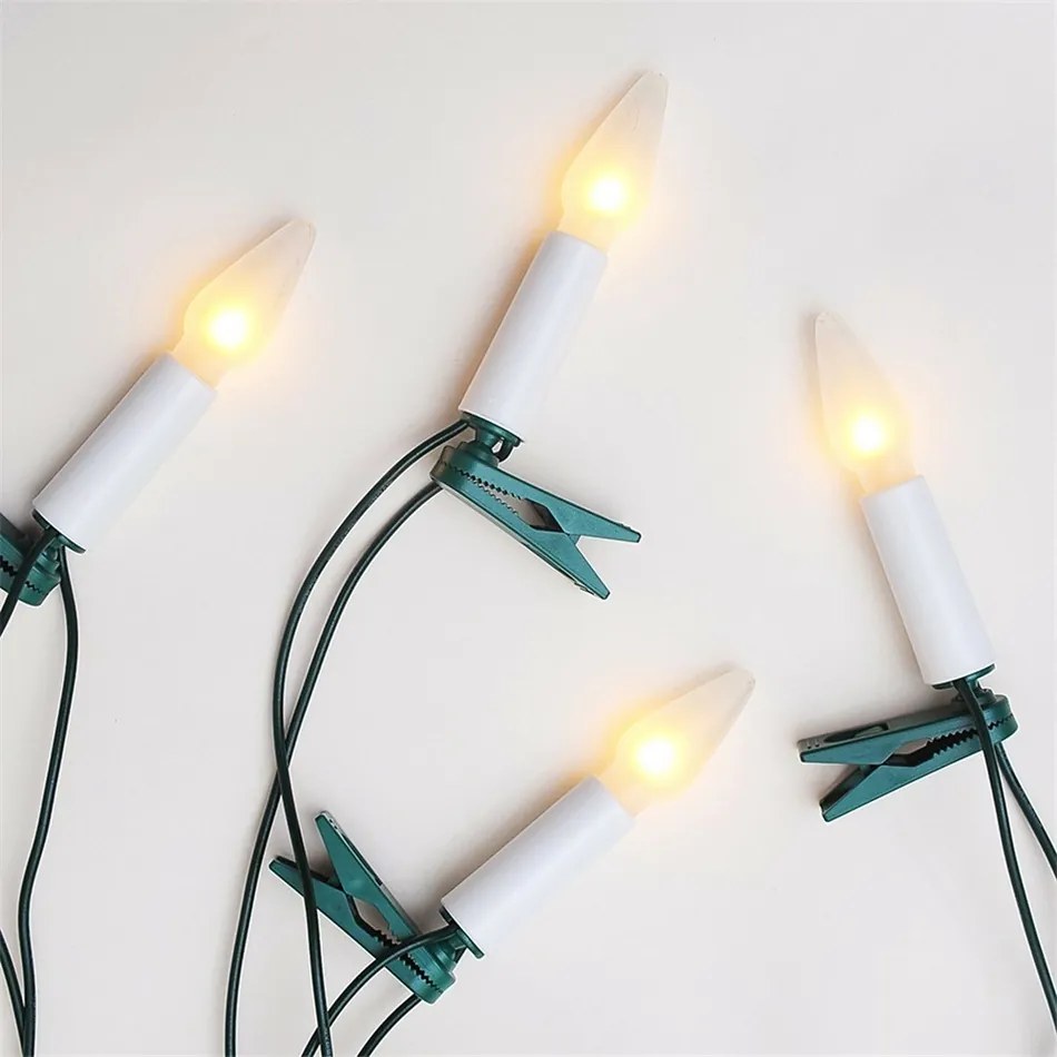 Instalație luminoasă Felicia SV-16, 16 becuri, alb