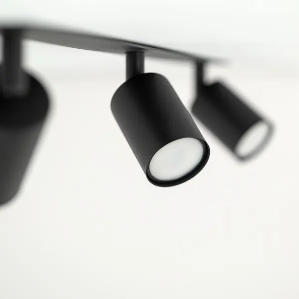 Spot încastrat NEX 3xGU10/10W/230V negru