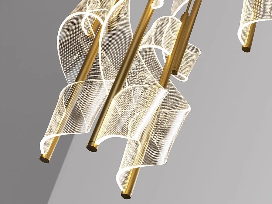 Lustra LED suspendata design modern Velas