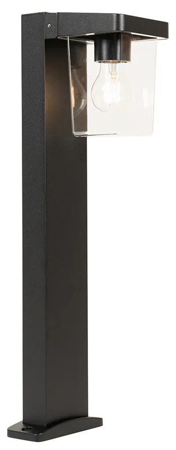 Lampă de podea modernă pentru exterior neagră 60 cm IP54 - Chimay