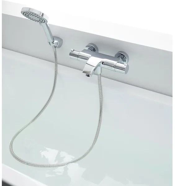 Ravak X070046 - Baterie termostatică pentru cadă TERMO, crom lucios