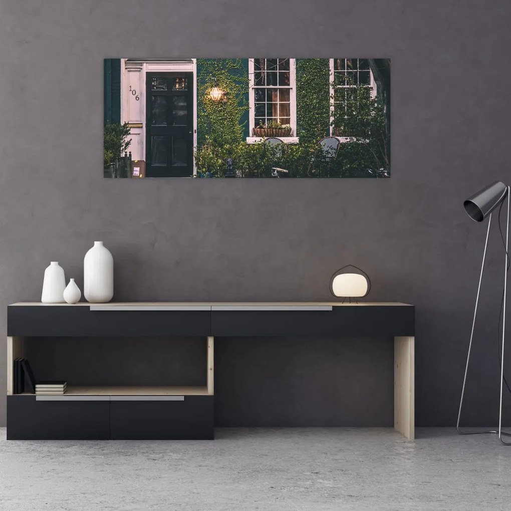 Tablou - Acasă de la plimbare (120x50 cm)