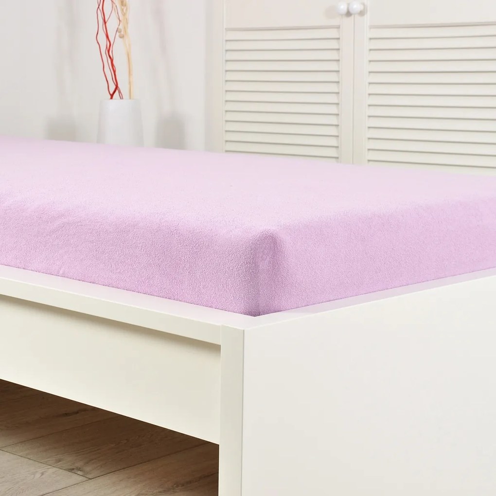 4Home lenjerie de pat din terry Ideal violet , 180x 200 cm, 180 x 200 cm