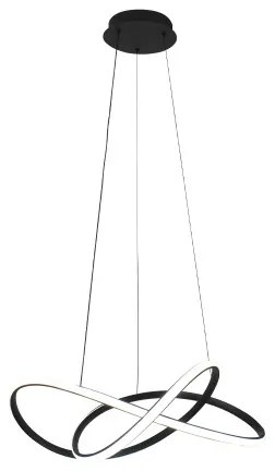 Lustră LED reglabilă suspendată pe cablu LED/85W/230V 3000-6500K + telecomandă