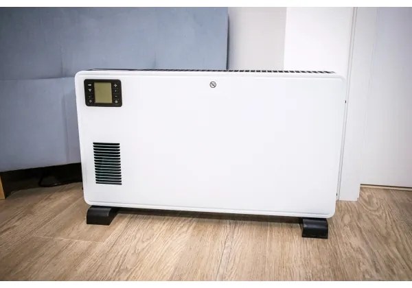 Convector electric 1000/1300/2300W LCD/temporizator/TURBO/termostat Brilagi + telecomandă