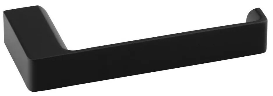 Suport de hârtie igienică Gedy PIRENEI negru mat