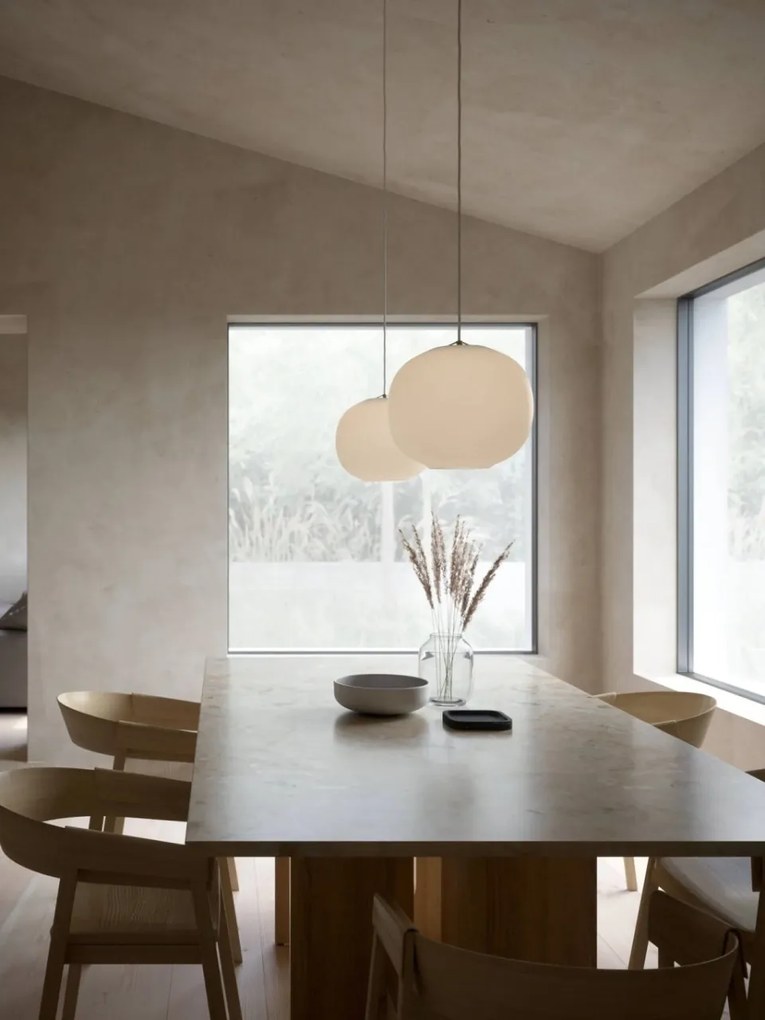 Pendul design modern Navone 30 alb