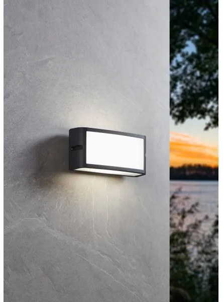 Aplică LED de exterior CAMARDA LED/10,5W/230V antracit IP54 Eglo 900808