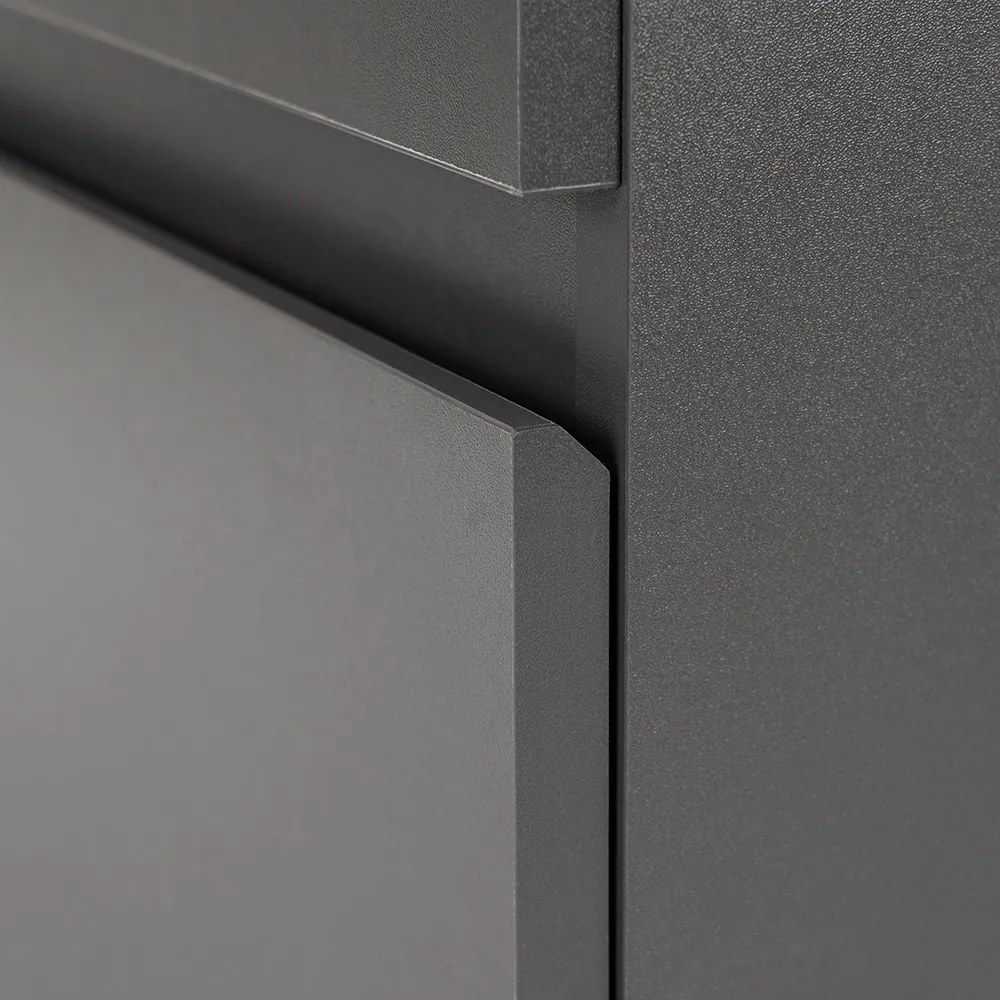 Mobilier complet de baie Vario Forte 100 antracit-antracit