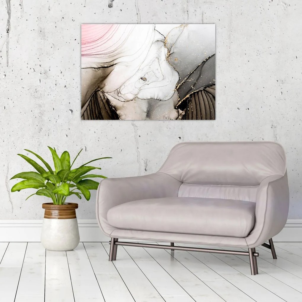 Tablou - Cerneală de marmură (70x50 cm)