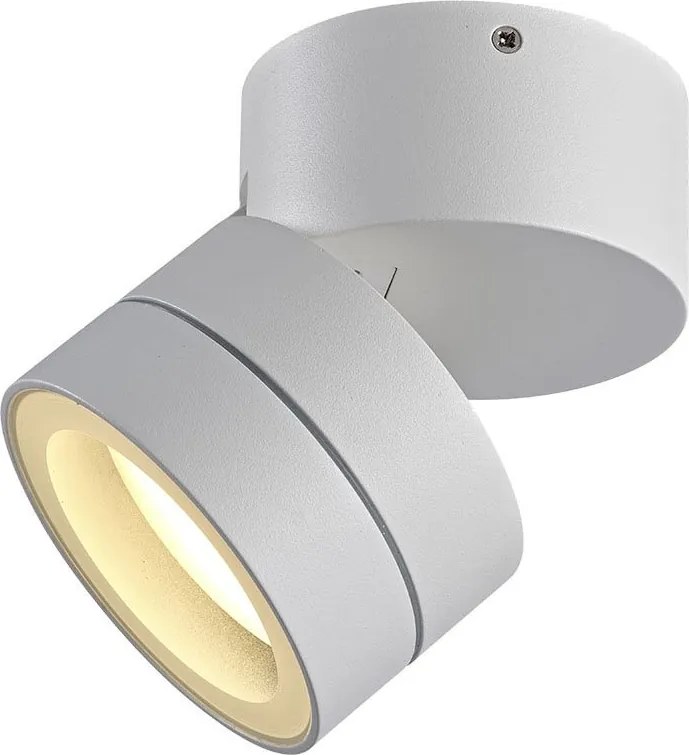 Aplica exterior cu spot GX53 directionabil IP65 SALER alb