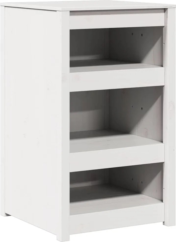 vidaXL Dulap de bucătărie Alb 55 x 55 x 92 cm Lemn de pin masiv